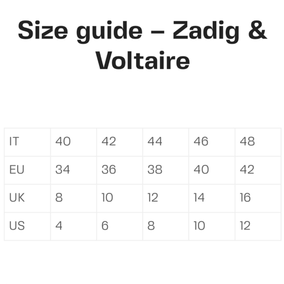 Zadig & Voltaire 🖤 Ivory & Black Heart Blazer - Size 36/US 6 - Picture 14 of 14